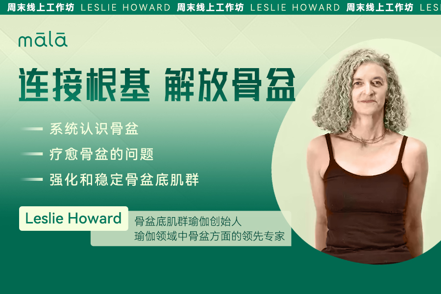  Leslie Howard -  6小时工作坊丨连接根基 解放骨盆 
